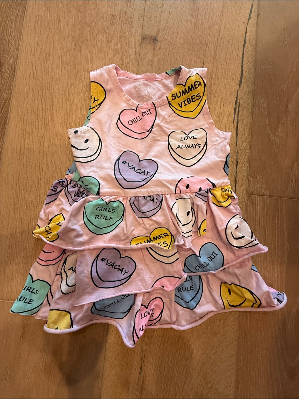 Flowers By Zoe heart dress